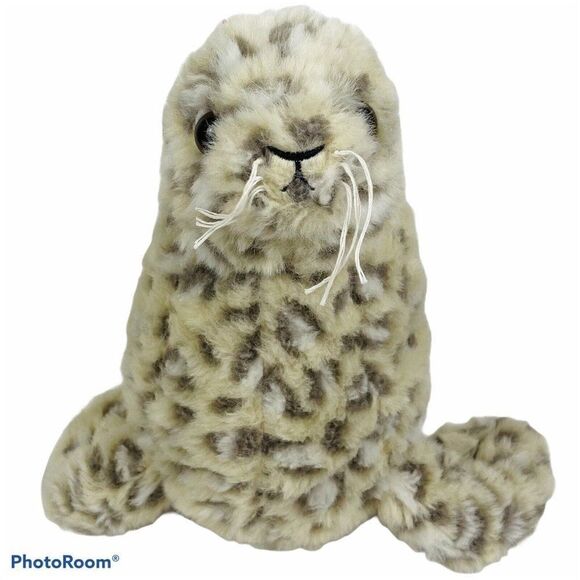 Leopard Seal Animal Adventure Spotted 10" Plush Stuffed Animal Sea Life Arctic - Picture 3 of 9